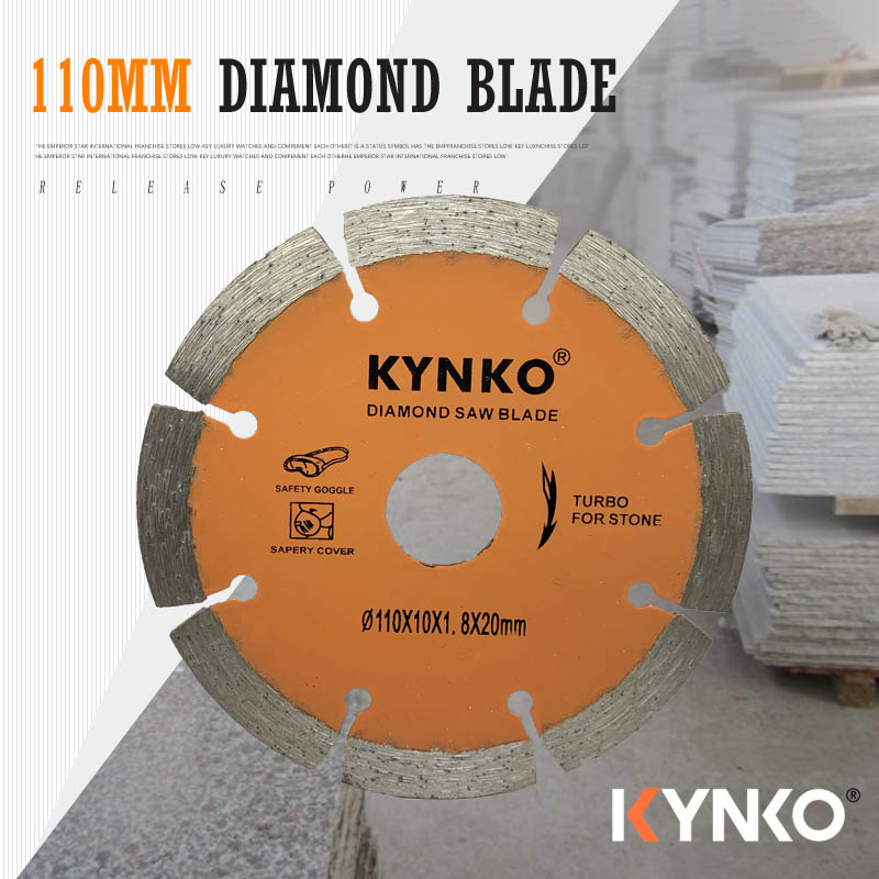Small size 110mm Segmented Rim Diamond Blade