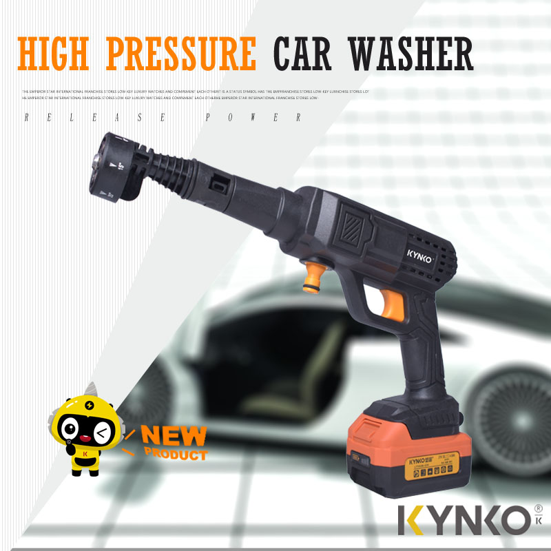 cordless high pressure car washer