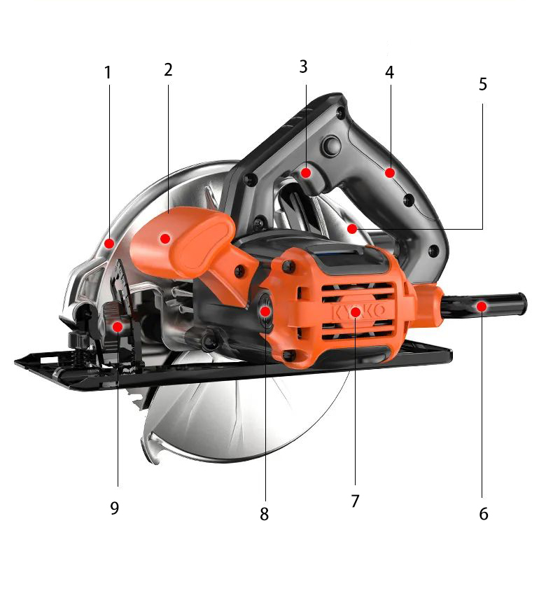 kynko 185mm circular saw