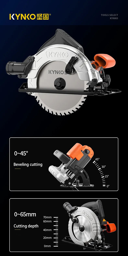 kynko 185mm circular saw