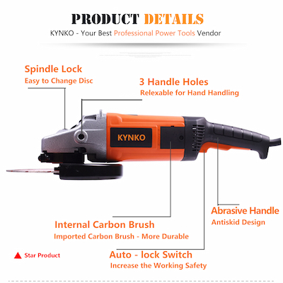 230mm 9 inch 2300W High Power Angle Grinder